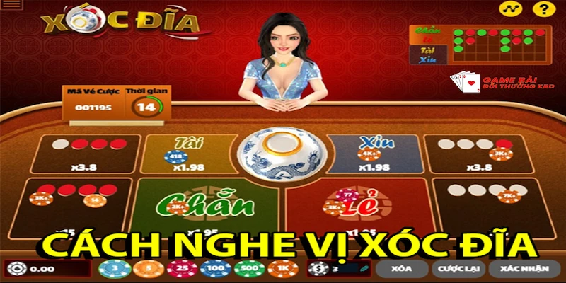 Cách nghe vị xóc đĩa online